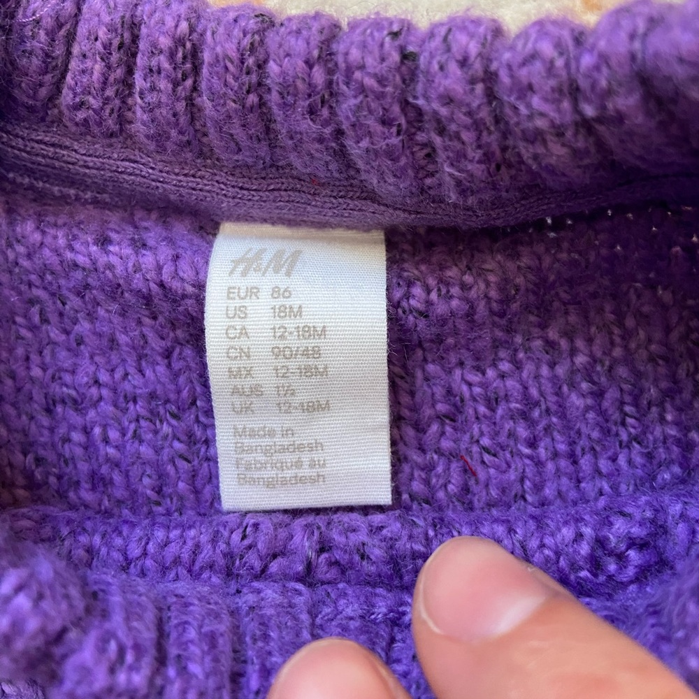 H&M cable knit sweater - Picture 4 of 7